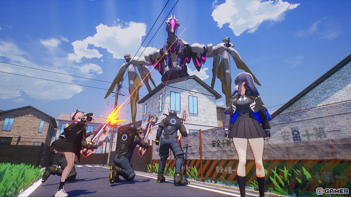 女子高生ヒーローが怪獣と戦うアクションゲーム「マイトレイア」の体験版がSteamで配信！アニメスタイルで繰り広げられる爽快アクションに注目の画像8