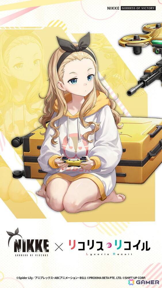 「勝利の女神：NIKKE」とアニメ「リコリス・リコイル」のコラボがスタート！千束、たきな、クルミが参戦の画像7