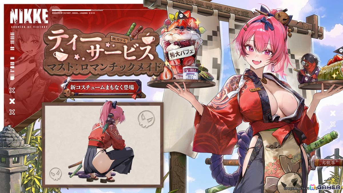 「勝利の女神：NIKKE」とアニメ「リコリス・リコイル」のコラボがスタート！千束、たきな、クルミが参戦の画像