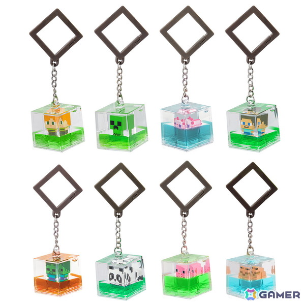 「マイクラ」よりブラインドぷかぷかキーホルダーやメガスクイッシュミーなど全8アイテムが3月19日に発売！の画像2