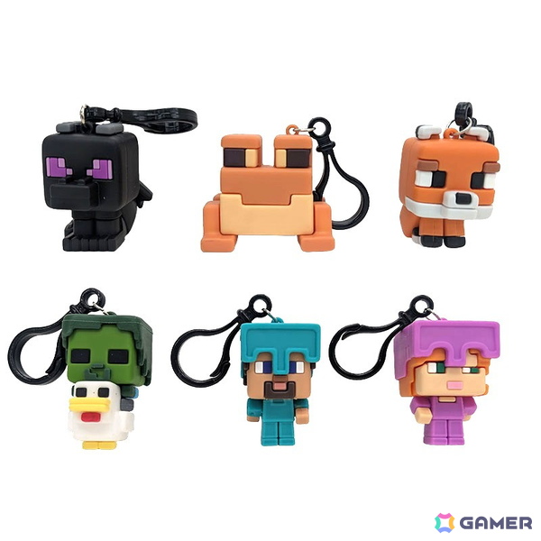 「マイクラ」よりブラインドぷかぷかキーホルダーやメガスクイッシュミーなど全8アイテムが3月19日に発売！の画像3