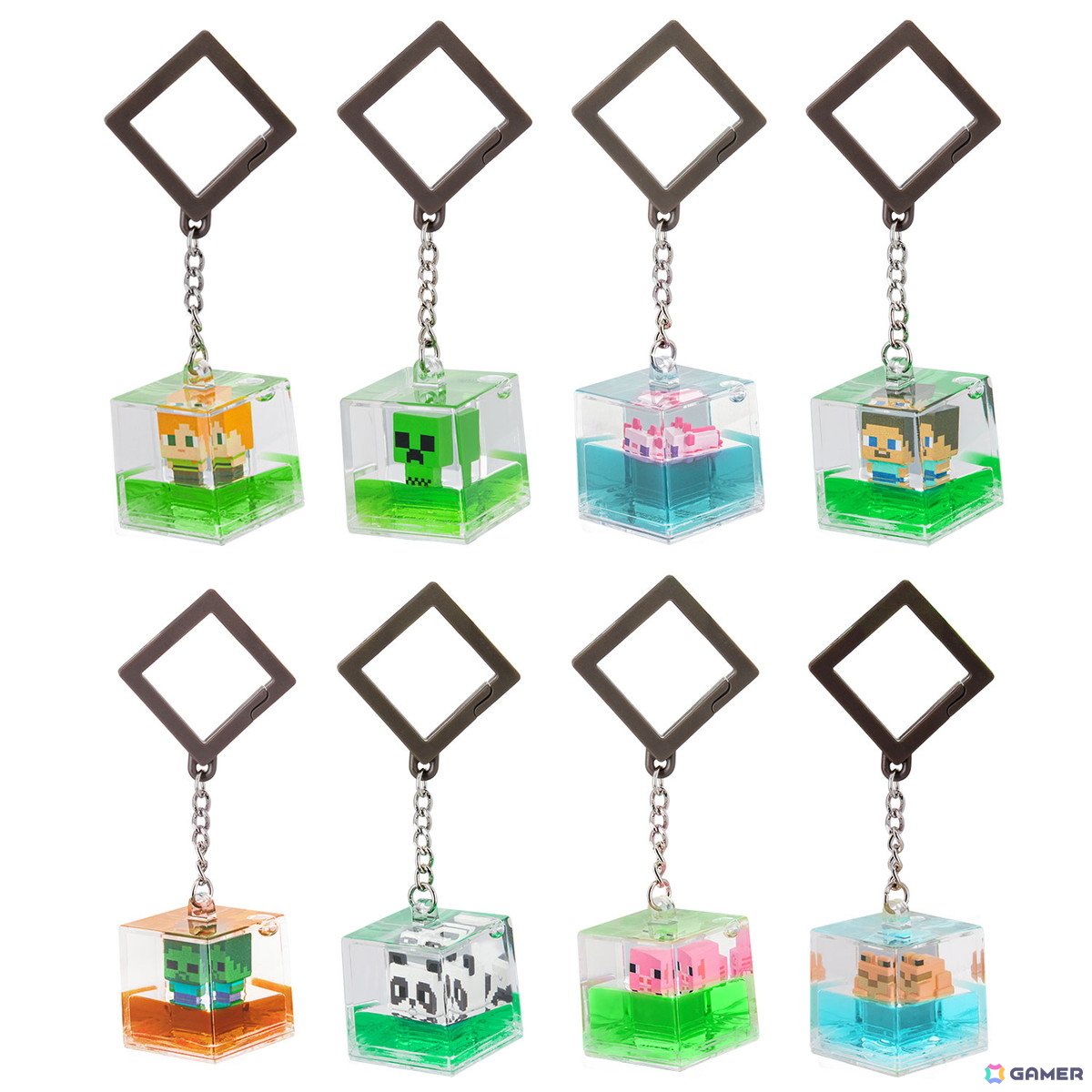 「マイクラ」よりブラインドぷかぷかキーホルダーやメガスクイッシュミーなど全8アイテムが3月19日に発売！の画像