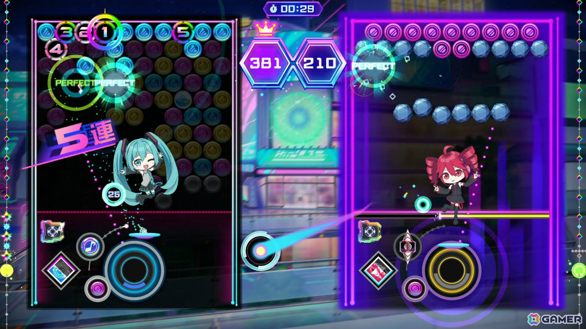「QQQbeats!!!」追加楽曲パック「バーチャルソングパック Vol.2」が配信！「モニタリング」「太陽系デスコ」など6曲を収録の画像5