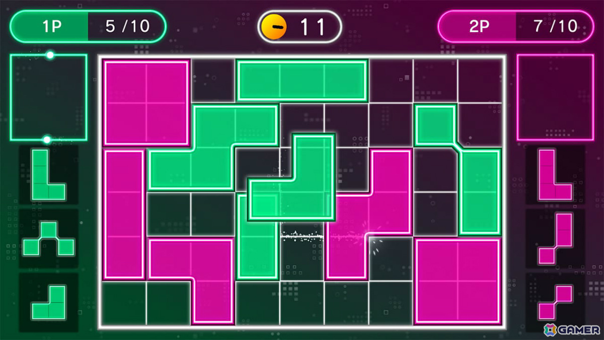 スピードと戦略の対戦型パズルゲーム「BLOCLASH」が配信！交互にブロックを置いて縦か横のラインをつなげようの画像4