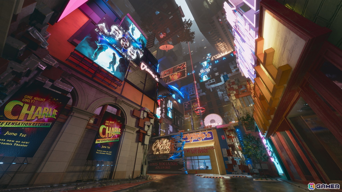 「プラグマタ」月面施設に3Dプリントで再現されたニューヨークの街、タイムズスクエアのようなステージを紹介！の画像