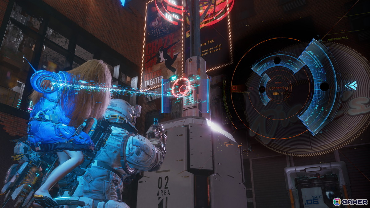 ディアナのハッキング。探索でも力を合わせる2人