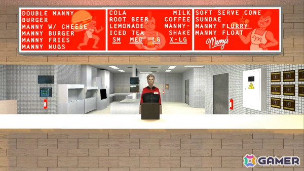 サバイバルホラーADV「Manny's」Switch版が配信！無人島に取り残された漂流者の前に突如現れたファストフード店の秘密とはの画像