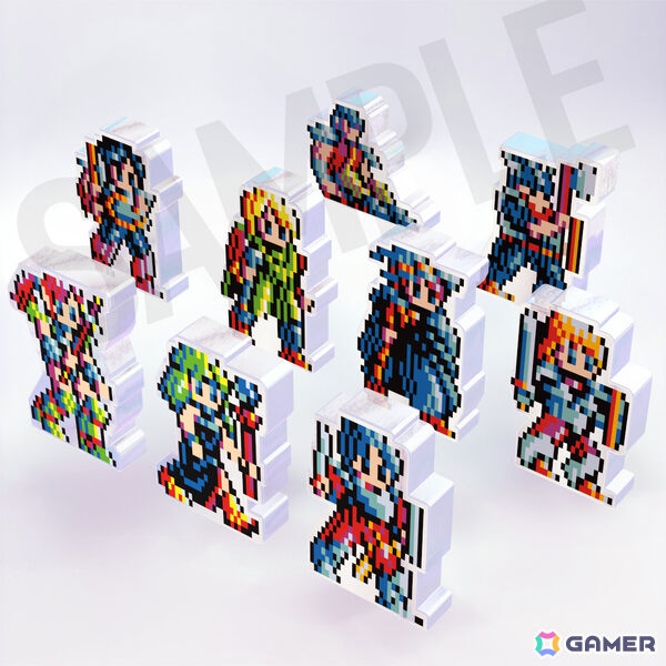 「ソーサリアン」ピクセルアートで描かれた2WAY仕様のアクスタ／キーホルダーの予約受付が開始！の画像