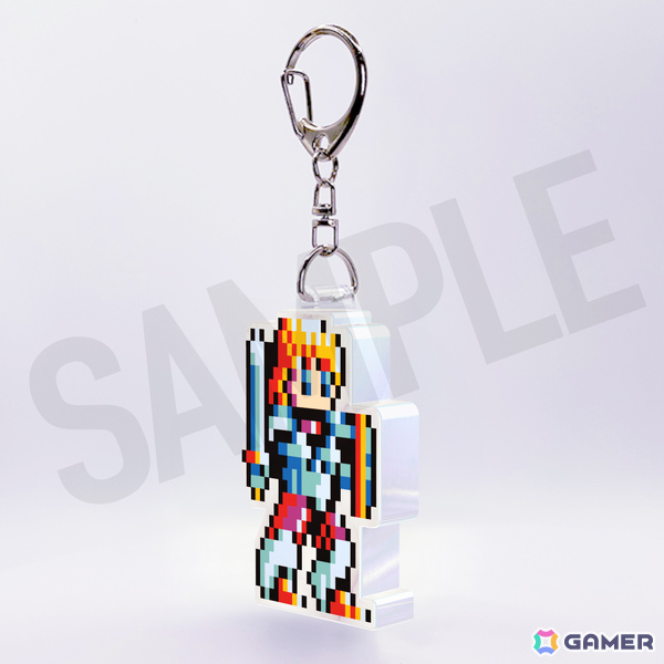 「ソーサリアン」ピクセルアートで描かれた2WAY仕様のアクスタ／キーホルダーの予約受付が開始！の画像