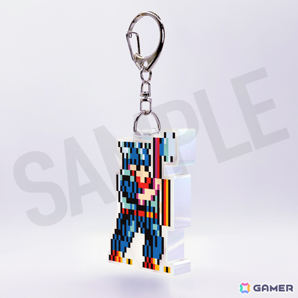 「ソーサリアン」ピクセルアートで描かれた2WAY仕様のアクスタ／キーホルダーの予約受付が開始！の画像