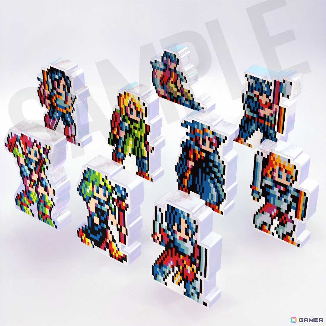 「ソーサリアン」ピクセルアートで描かれた2WAY仕様のアクスタ／キーホルダーの予約受付が開始！の画像11
