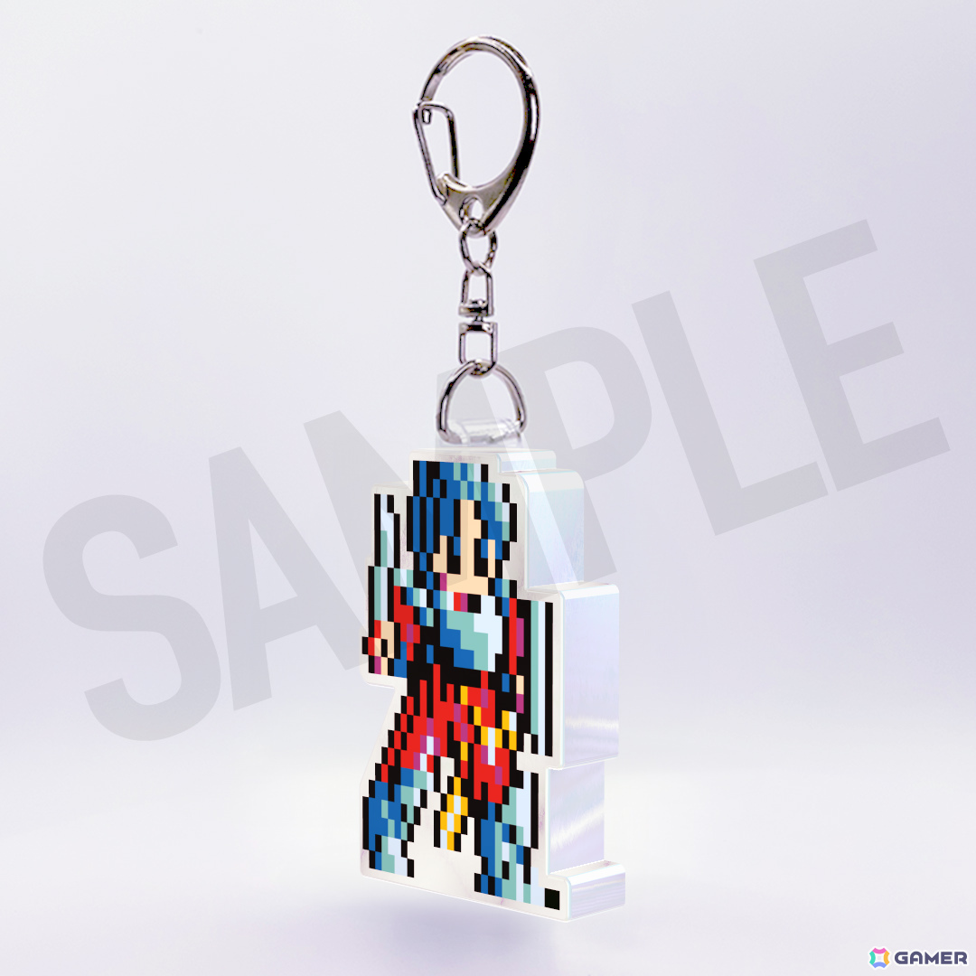 「ソーサリアン」ピクセルアートで描かれた2WAY仕様のアクスタ／キーホルダーの予約受付が開始！の画像2