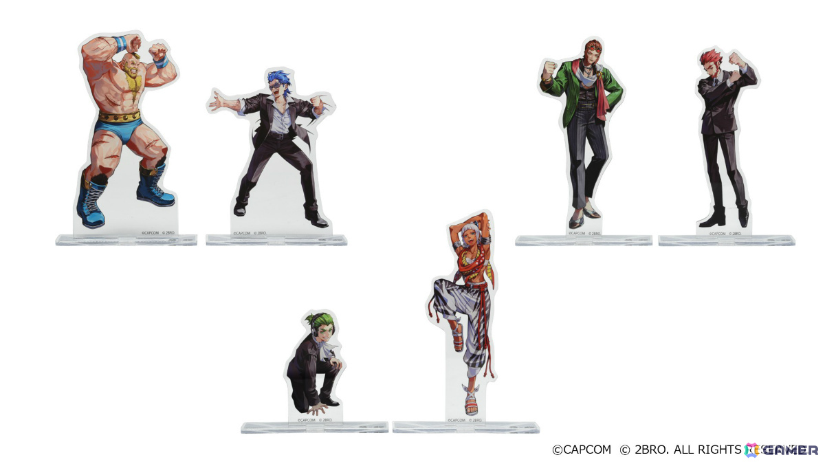 アクリルスタンド（兄者×ザンギエフ/弟者×マリーザ/おついち×エレナ）