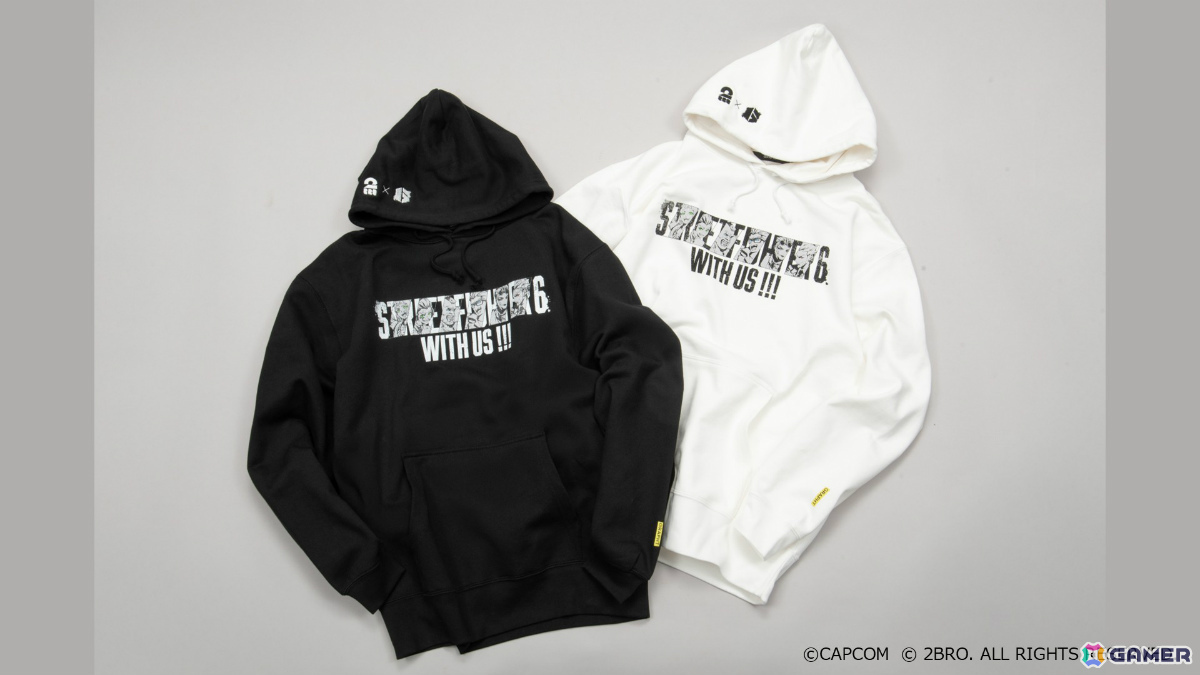 パーカー（Black/White）