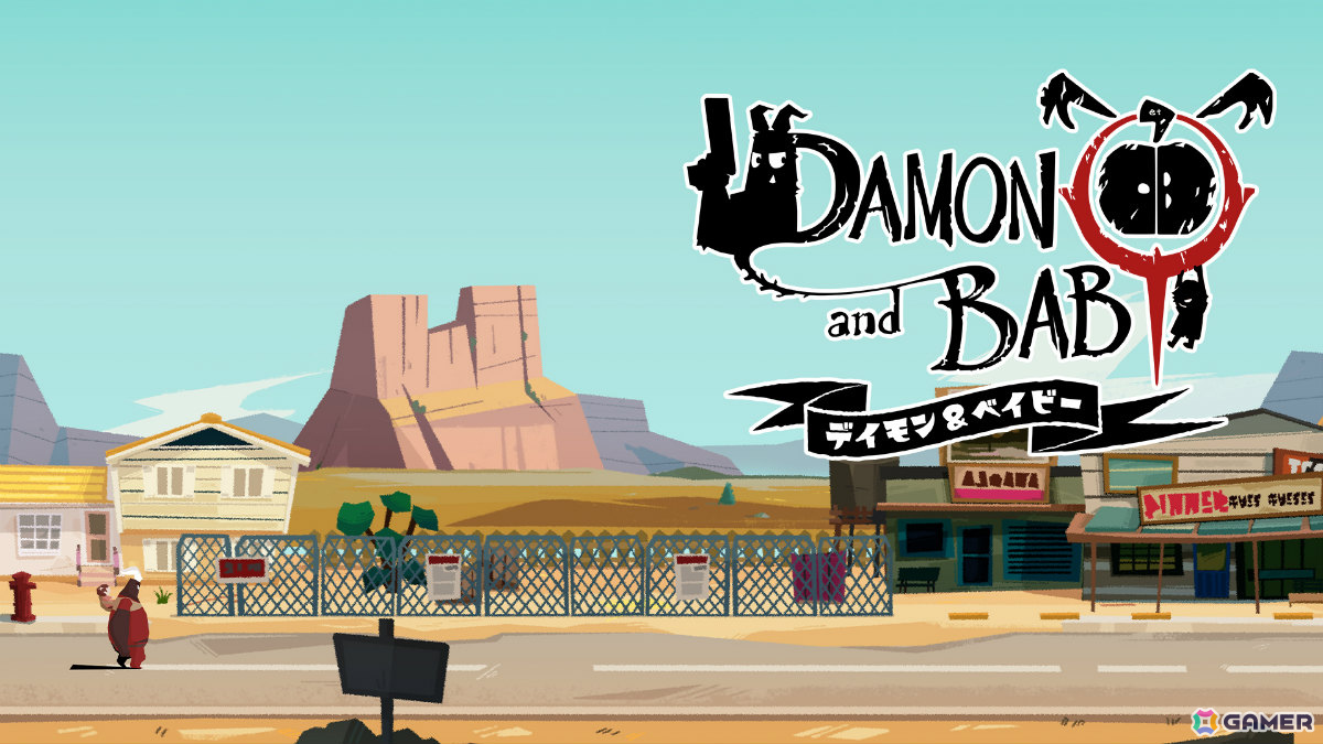 見下ろし型ガンアクションADV「DAMON and BABY」のプレオーダー受付が開始!Steam先行体験版も2月20日より期間限定配信の画像