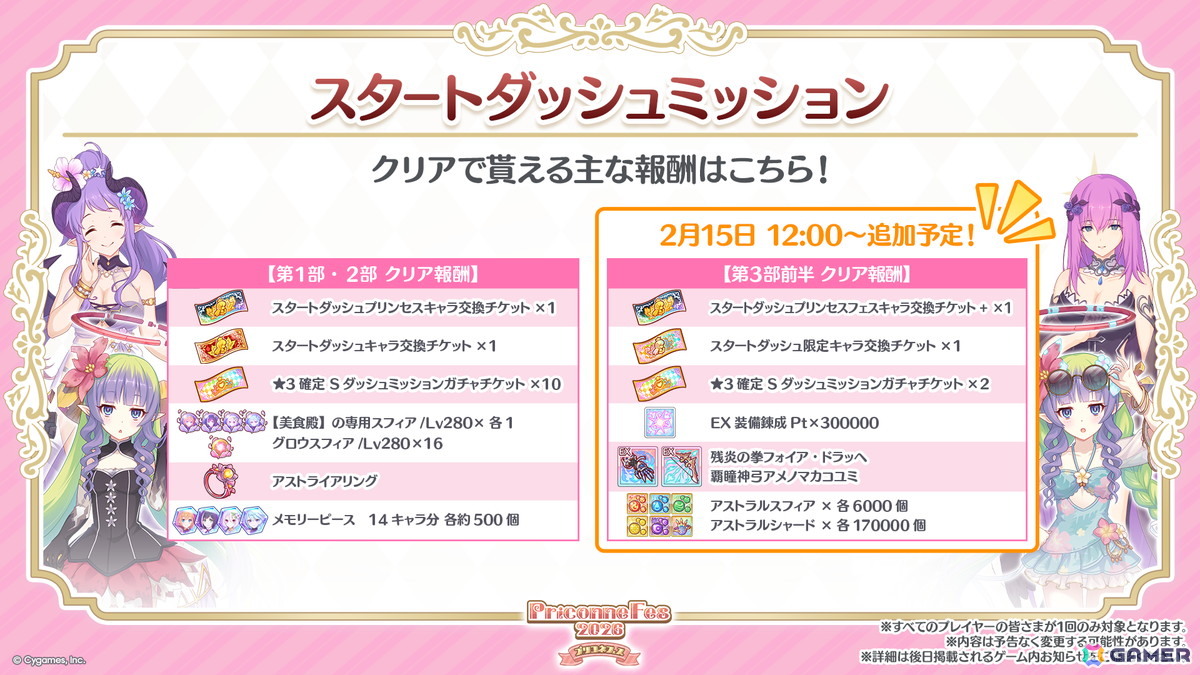 「プリコネR」プリフェスで「ペコリーヌ(アストライア)」が登場!8周年イベントに登場の「ネフィ=ネラ(鬼面仏心)」もの画像