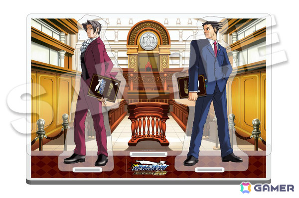 Lemino presents アニマックス朗読劇「逆転裁判」キャストとお揃いの台本を持った成歩堂龍一たちのアクスタなど法廷バトルを熱くするオリジナルグッズが公開！の画像5