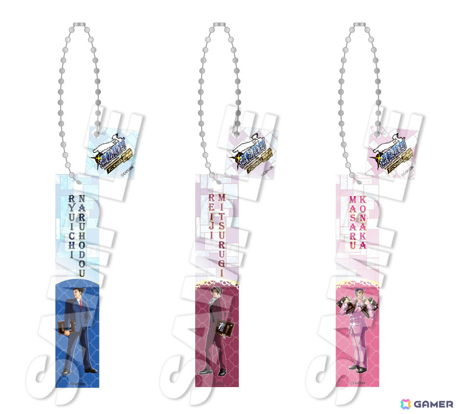 Lemino presents アニマックス朗読劇「逆転裁判」キャストとお揃いの台本を持った成歩堂龍一たちのアクスタなど法廷バトルを熱くするオリジナルグッズが公開!の画像