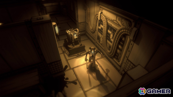 歪んだレトロカートゥーンの世界で孤高の狼が挑むサバイバルホラー「BENDY: Lone Wolf」PS5/Switchパッケージ版が5月21日に発売！の画像3