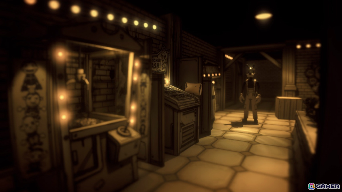 歪んだレトロカートゥーンの世界で孤高の狼が挑むサバイバルホラー「BENDY: Lone Wolf」PS5/Switchパッケージ版が5月21日に発売！の画像