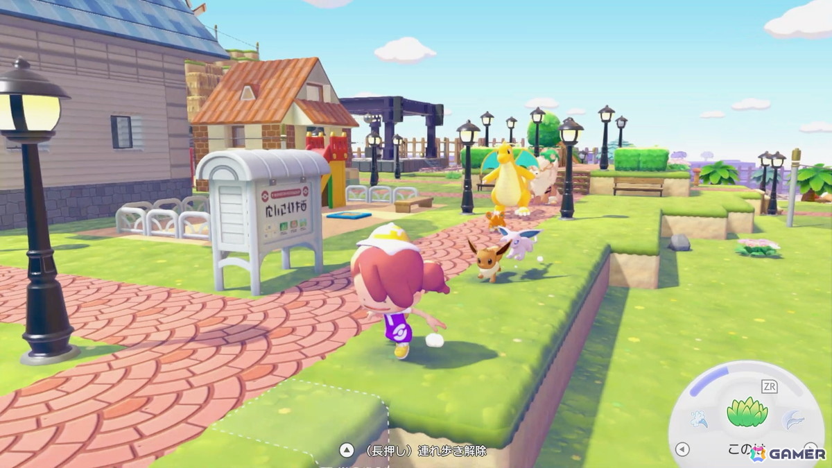 「ぽこ あ ポケモン」先行プレイレポート:モジャンボ(はかせ)の長話に居眠りするフシギダネとヒトカゲに胸キュンの画像