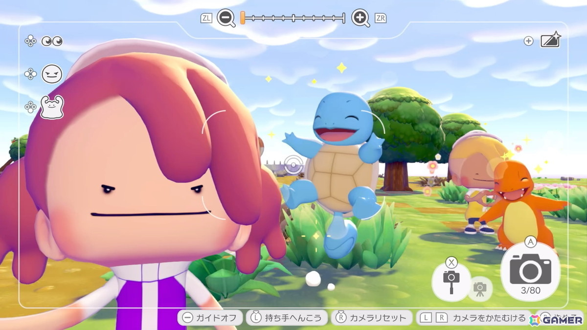 「ぽこ あ ポケモン」先行プレイレポート:モジャンボ(はかせ)の長話に居眠りするフシギダネとヒトカゲに胸キュンの画像