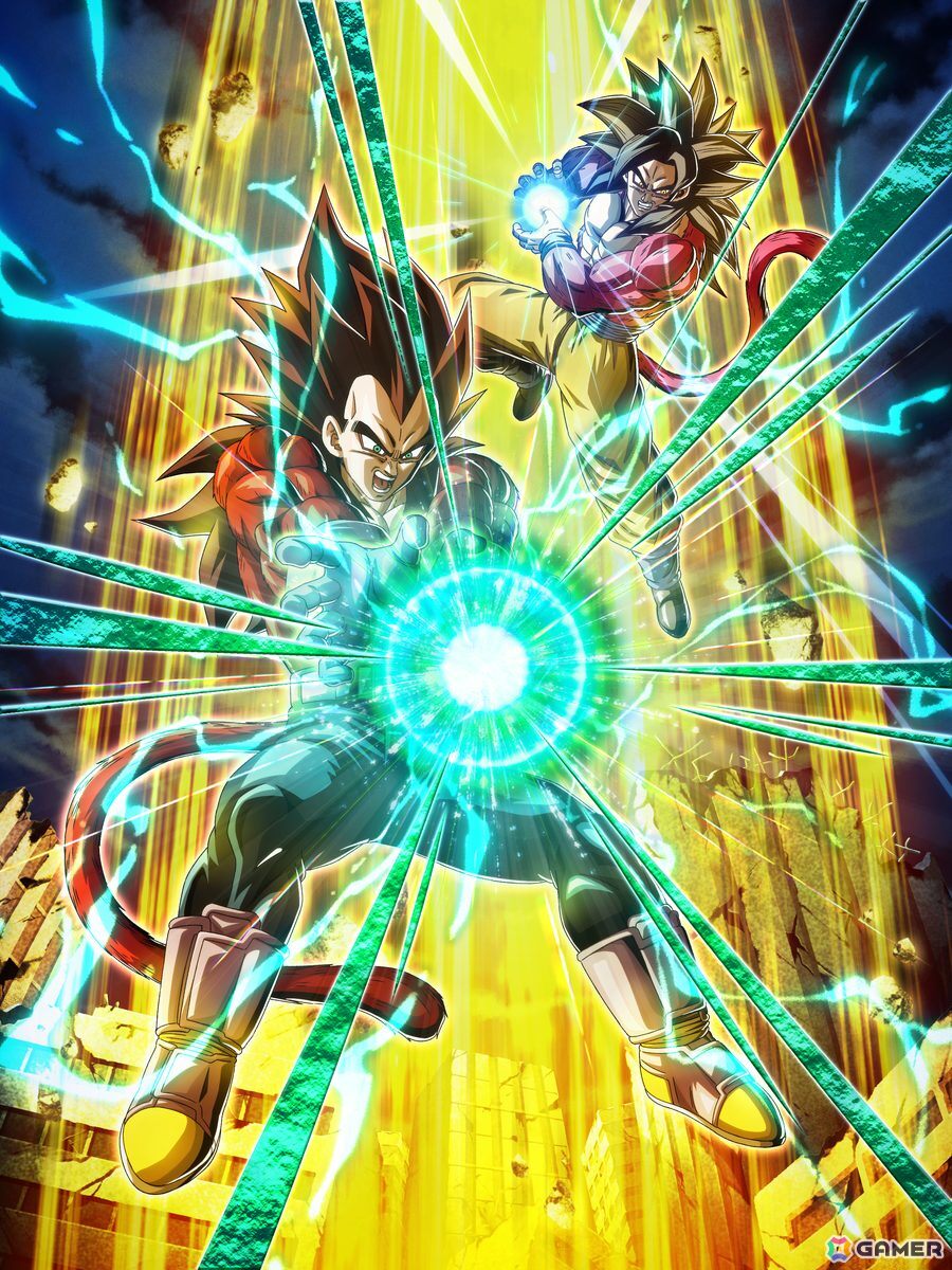 LR 超サイヤ人4ベジータ+超サイヤ人4孫悟空