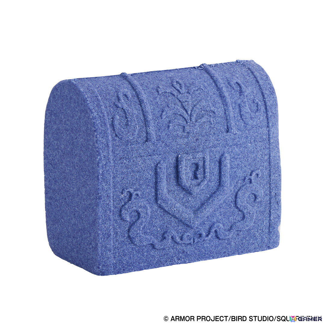 「ドラゴンクエスト」シリーズのびっくらたまごが初登場!宝箱型の入浴剤からロトのつるぎややくそうが出現の画像