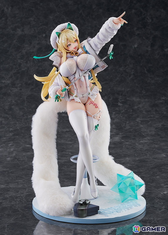 「勝利の女神：NIKKE」テトラライン所属の人気配信者・ルピーが特別感あふれる真っ白なサンタクロース姿で立体化！の画像