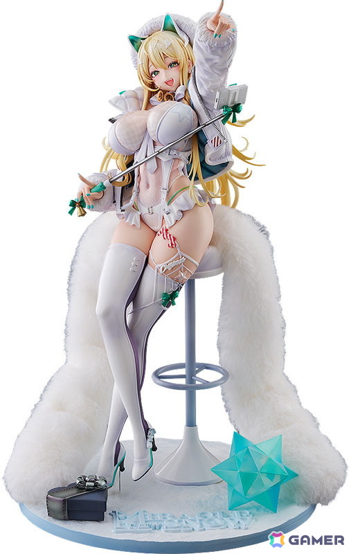 「勝利の女神：NIKKE」テトラライン所属の人気配信者・ルピーが特別感あふれる真っ白なサンタクロース姿で立体化！の画像