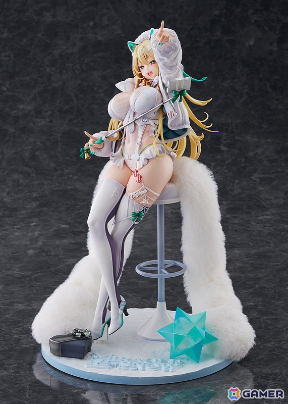 「勝利の女神：NIKKE」テトラライン所属の人気配信者・ルピーが特別感あふれる真っ白なサンタクロース姿で立体化！の画像