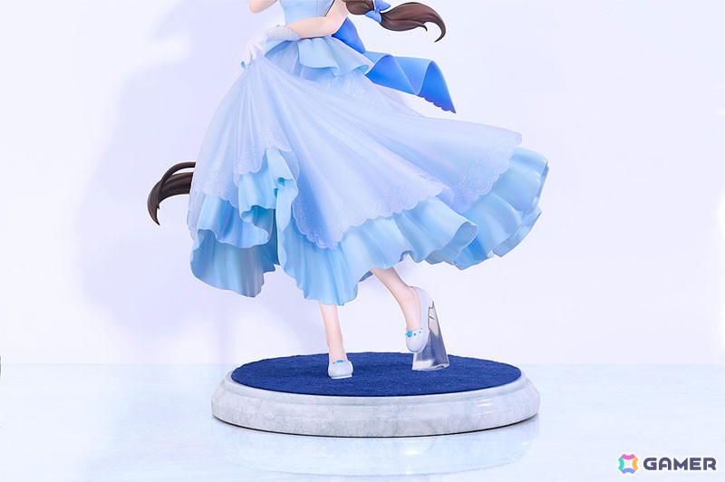 「ウマ娘」ライスシャワーが“みんなを笑顔にするミューズになりたい”という願いを胸に、ドレス姿をお披露目する瞬間を立体化!の画像