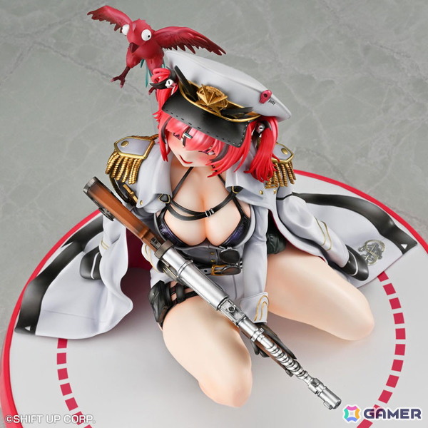 「勝利の女神：NIKKE」より海に憧れを抱くニケ・マストがスケールフィギュア化！首元のドクロや両手に携えた武器など、細部の造形にまでこだわって再現の画像13