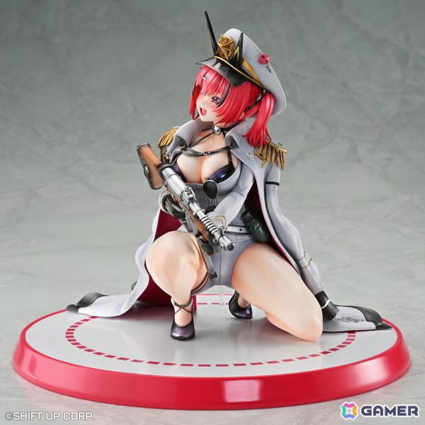 「勝利の女神：NIKKE」より海に憧れを抱くニケ・マストがスケールフィギュア化！首元のドクロや両手に携えた武器など、細部の造形にまでこだわって再現の画像7