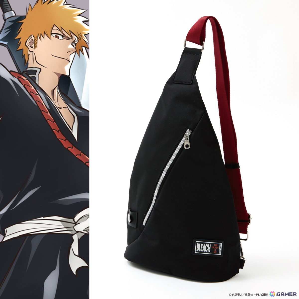 アニメ「BLEACH 千年血戦篇」黒崎一護と平子真子をイメージしたアウターやバッグなど4アイテムが登場！斬月を使用した特別写真も公開の画像19