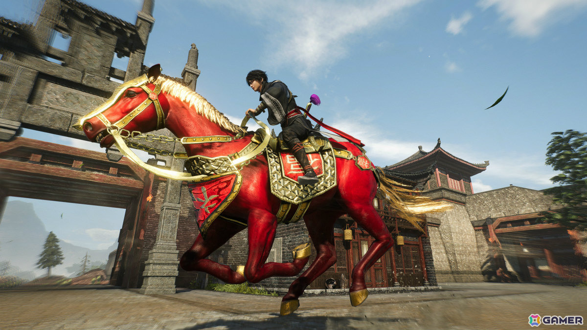 「真・三國無双 ORIGINS」春節を記念して黄金に輝く「金兎馬」が無料配信！30％オフとなる旧正月セールもの画像