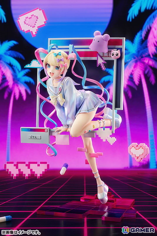 「NEEDY GIRL OVERDOSE」インターネット・エンジェル「超絶最かわてんしちゃん」がパソコンの画面から飛び出す姿で降臨！の画像4