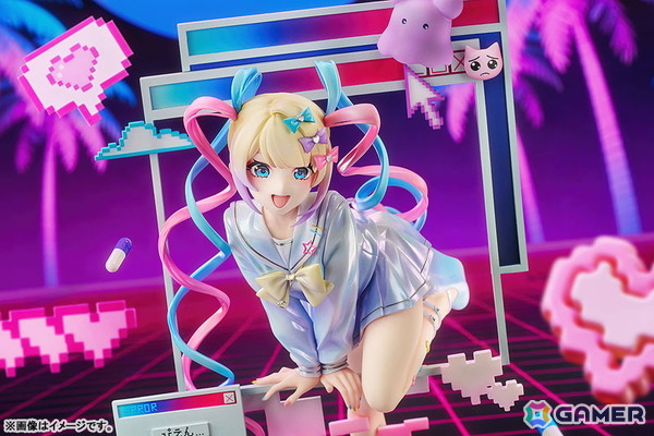 「NEEDY GIRL OVERDOSE」インターネット・エンジェル「超絶最かわてんしちゃん」がパソコンの画面から飛び出す姿で降臨！の画像5