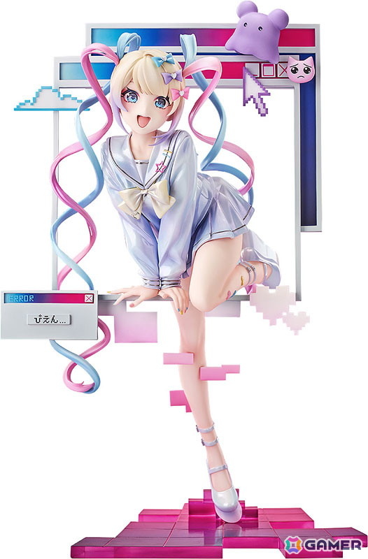 「NEEDY GIRL OVERDOSE」インターネット・エンジェル「超絶最かわてんしちゃん」がパソコンの画面から飛び出す姿で降臨！の画像