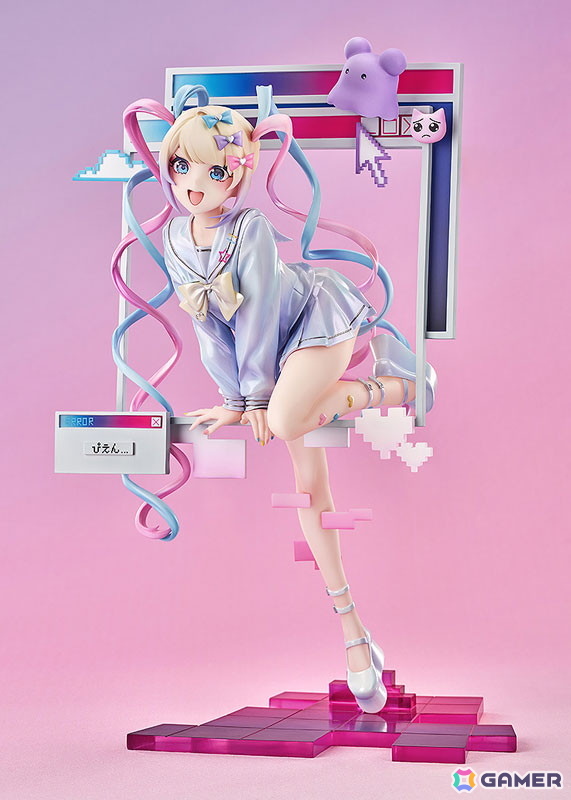 「NEEDY GIRL OVERDOSE」インターネット・エンジェル「超絶最かわてんしちゃん」がパソコンの画面から飛び出す姿で降臨！の画像