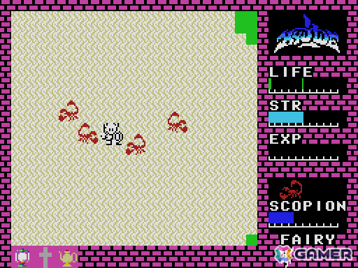 アクションRPG「ハイドライド（MSX・Windows11対応版）」がプロジェクトEGGでリリース！パスワードによるセーブや画面切り替えスクロール機能を搭載の画像5