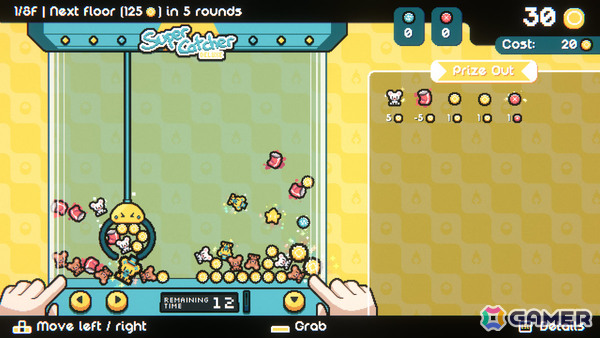 キュートなクレーンゲーム風デッキ構築ローグライトゲーム「Cupiclaw」の発売日が3月5日に決定！の画像