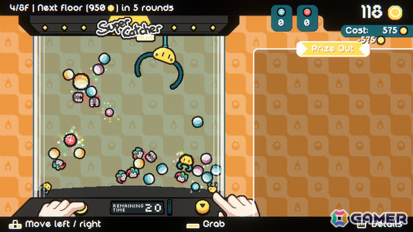 キュートなクレーンゲーム風デッキ構築ローグライトゲーム「Cupiclaw」の発売日が3月5日に決定！の画像