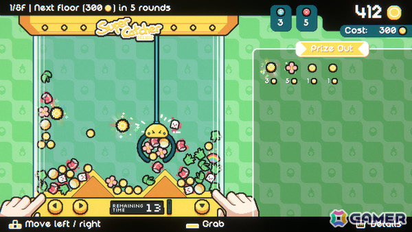 キュートなクレーンゲーム風デッキ構築ローグライトゲーム「Cupiclaw」の発売日が3月5日に決定！の画像