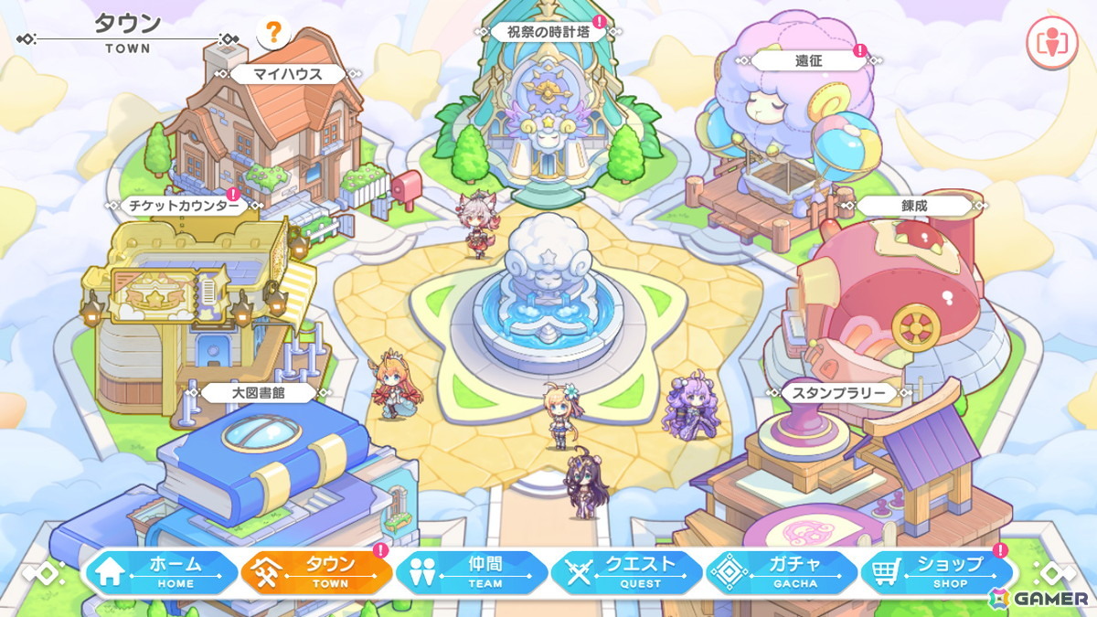 「テクロノス」オールスター感あふれるクロスヒロインRPGを先行プレイ！4つの刻が交差するストーリーに加えて、バトルやハウジングも堪能の画像