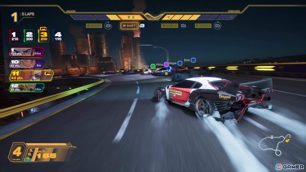 アニメ風レースゲーム「Screamer」を先行体験!90年代のアニメを彷彿とさせる世界観やEchoシステムを駆使した戦略性の高いゲームプレイに注目の画像