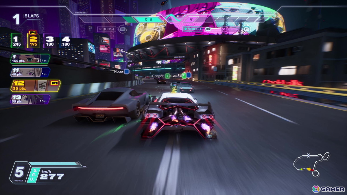 アニメ風レースゲーム「Screamer」を先行体験!90年代のアニメを彷彿とさせる世界観やEchoシステムを駆使した戦略性の高いゲームプレイに注目の画像