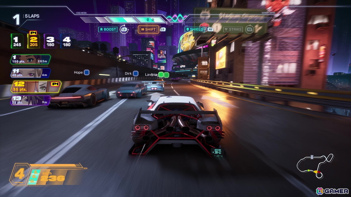 アニメ風レースゲーム「Screamer」を先行体験!90年代のアニメを彷彿とさせる世界観やEchoシステムを駆使した戦略性の高いゲームプレイに注目の画像