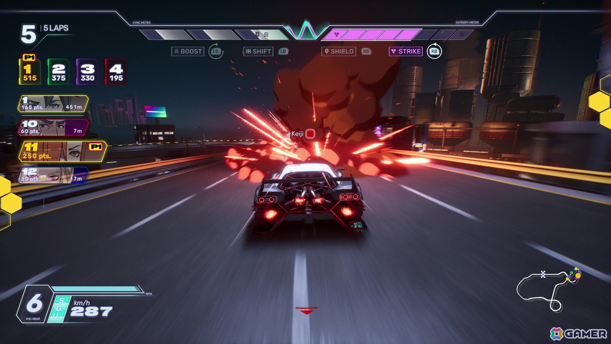 アニメ風レースゲーム「Screamer」を先行体験!90年代のアニメを彷彿とさせる世界観やEchoシステムを駆使した戦略性の高いゲームプレイに注目の画像