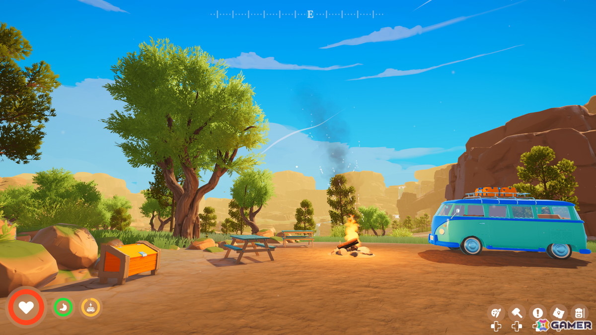 スローライフキャンピングカーアドベンチャー「アウトバウンド」の無料デモ版がSteamで配信！環境エリアの1つを心ゆくまで探索できるの画像